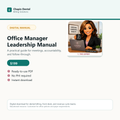 Office Manager Leadership Manual
